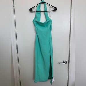ASOS Elegant Turquoise Sleeveless Dress